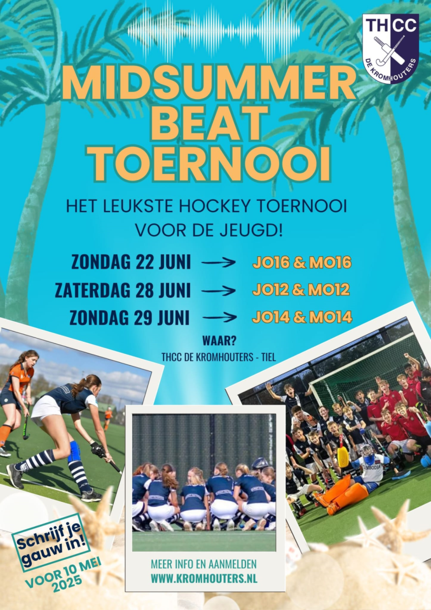 Midsummer Beat Toernooi voor O12 t/m O16 Nieuws afbeelding